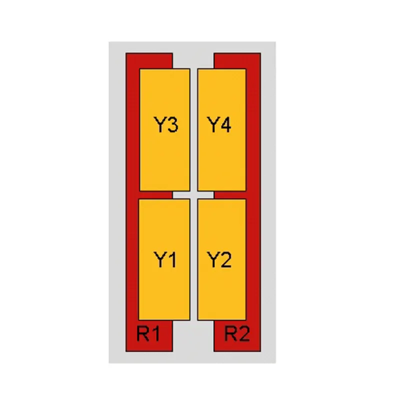 698–2690MHz 双波束多频多端口天线