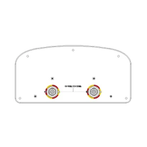 698–2690MHz 双频内置合路器天线