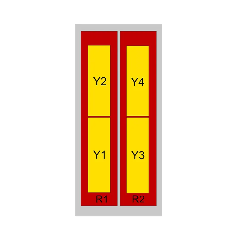 12端口 694–2690MHz 三频段电调基站天线