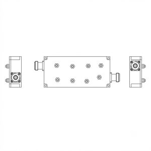 5150-5850MHz 腔体带通滤波器